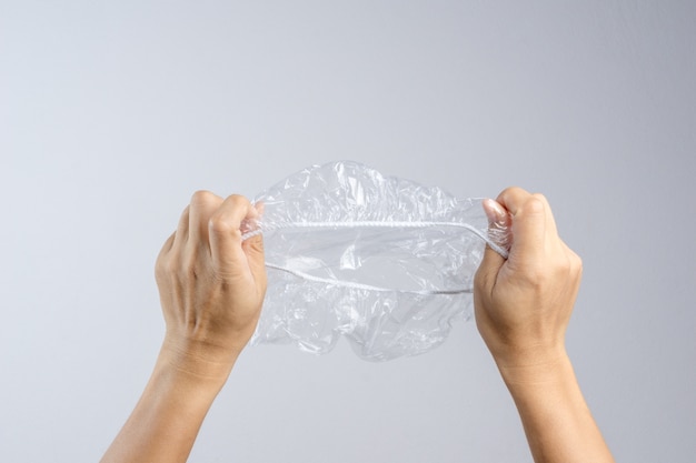 transparent shower cap