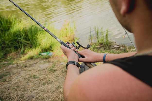 handicap fishing pole