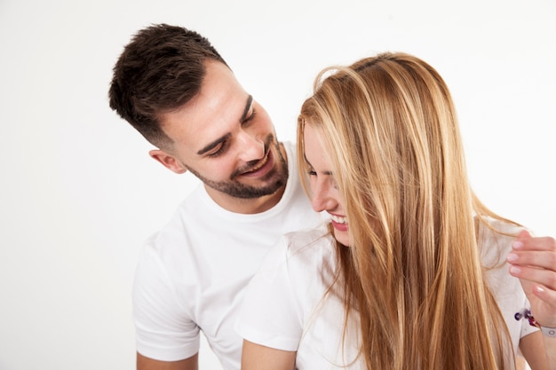 Free Photo | Handsome man looking at woman