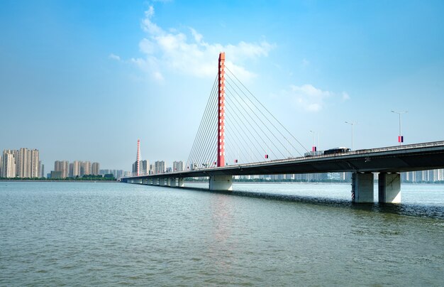 Premium Photo | Hangzhou qiantang river bridge