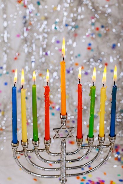 Hanukkah, The Jewish Festival Of Lights | Premium Photo