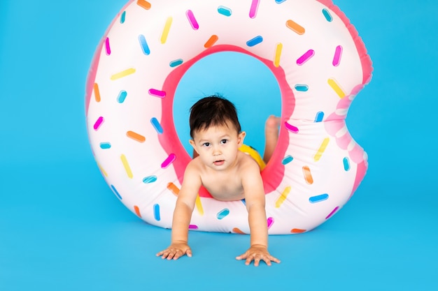 baby donut swimsuit