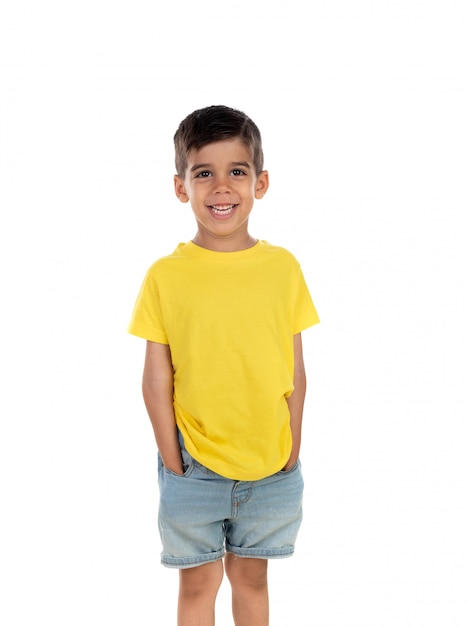 dark yellow t shirt