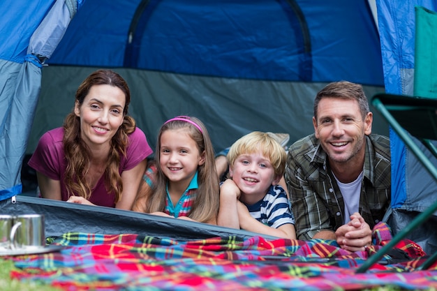 Premium Photo | Happy family in the park together