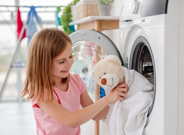 teddy washing