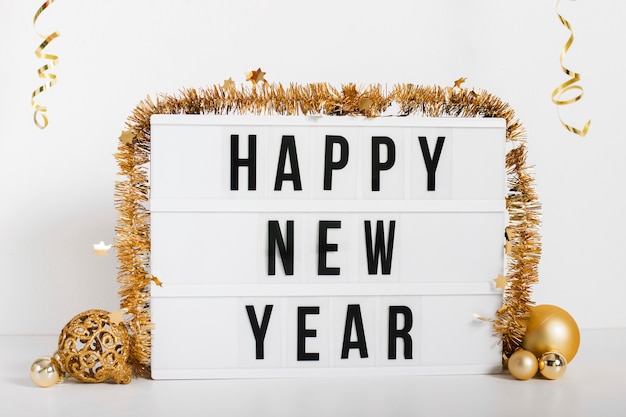 Happy New Year Sign Printable