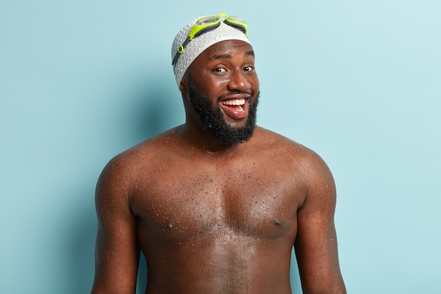 athletic body shape male