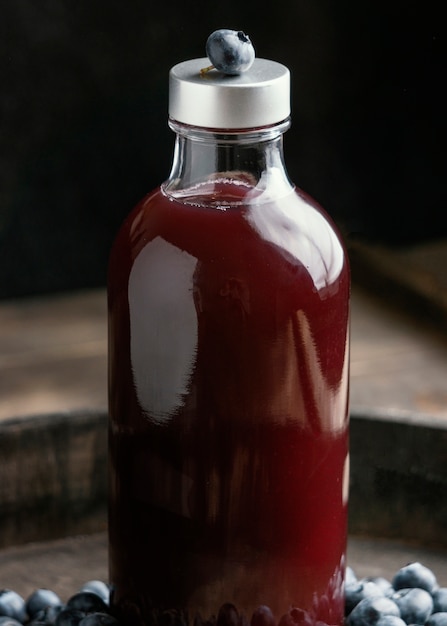 red margarita bottle