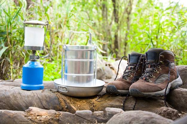 hiking supplies