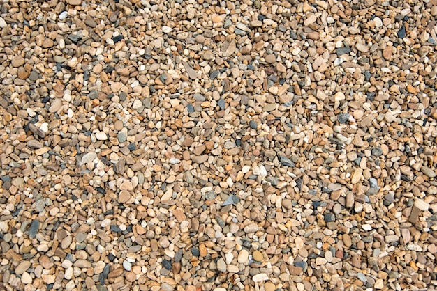 Premium Photo | Honey brown color pebble gravel for decorate garden ...