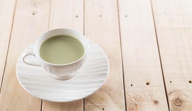 Premium Photo | Hot Matcha Latte