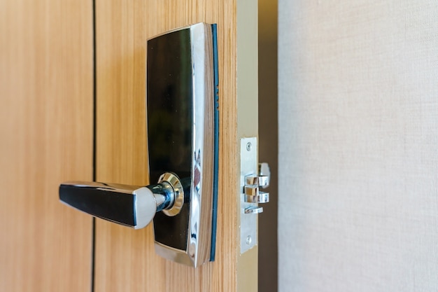 Hotel Or Apartment Bedroom Door Used Digital Door Lock For Access