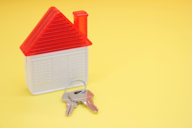toy house with keys