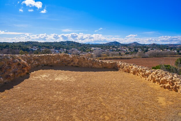 Premium Photo | Iberians ruins in vallesa of paterna of spain from ...