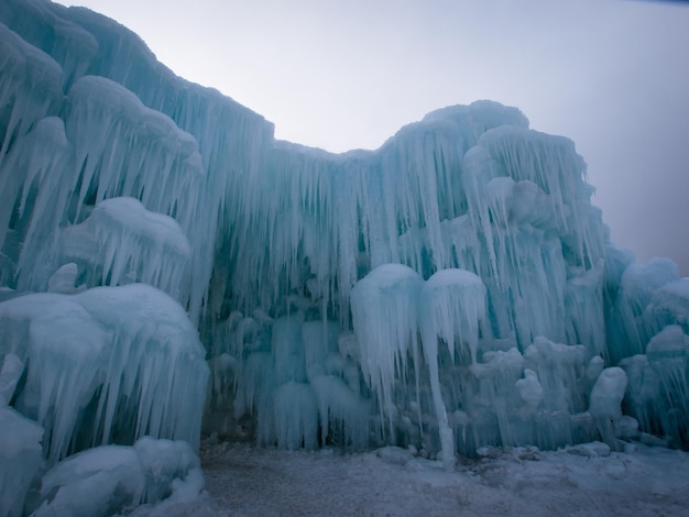 Premium Photo | Ice castles of silverthorne, colorado.