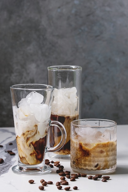 Premium Photo | Iced coffee cocktail