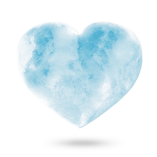 Premium Photo | Icy heart