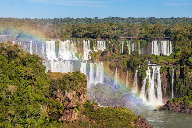 The iguazu falls Premium Photo