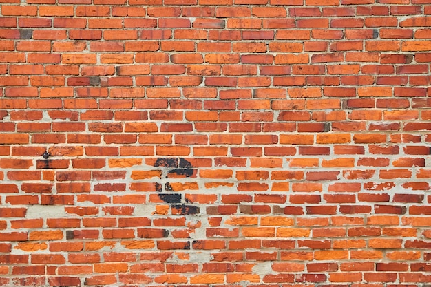 Premium Photo | Image of texture of orange and red brick wall