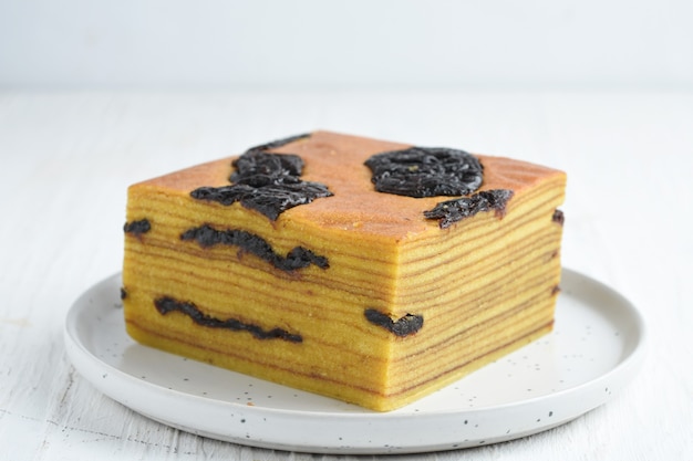 Premium Photo Indonesian Thousand Layer Cake Or Lapis Legit Cake