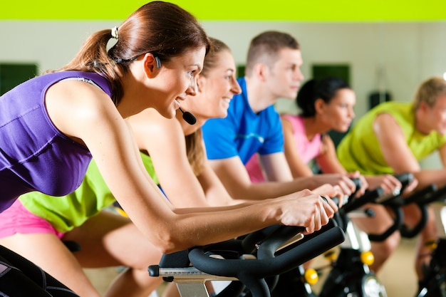 indoor cycling gym