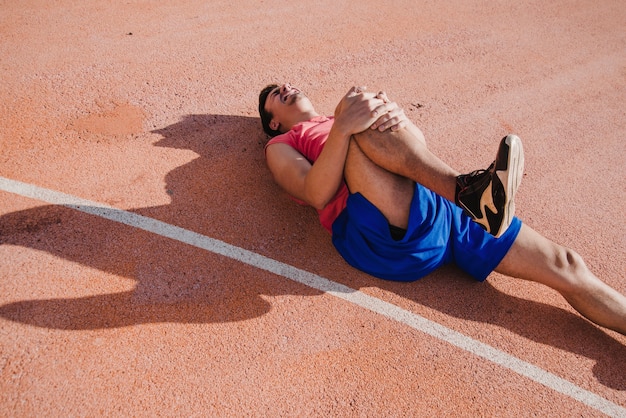 Injured Basketball Player Free Photo