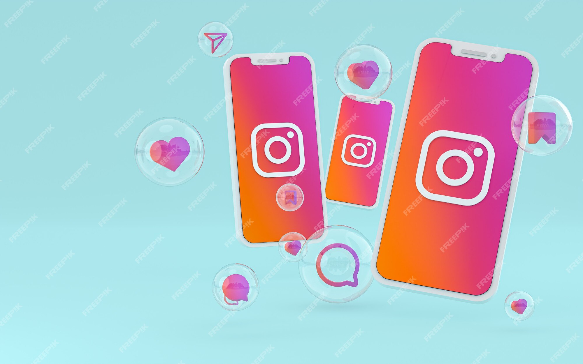 Premium Photo | Instagram icon on screen smartphone or mobile and ...