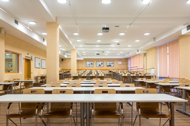 Interior Of Empty University Audiences Modern School