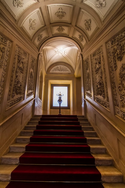 Premium Photo | Interior view of one of the beautiful rooms of ajuda ...