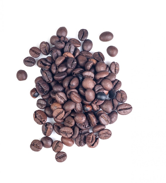 Premium Photo | Isolated cofee beans