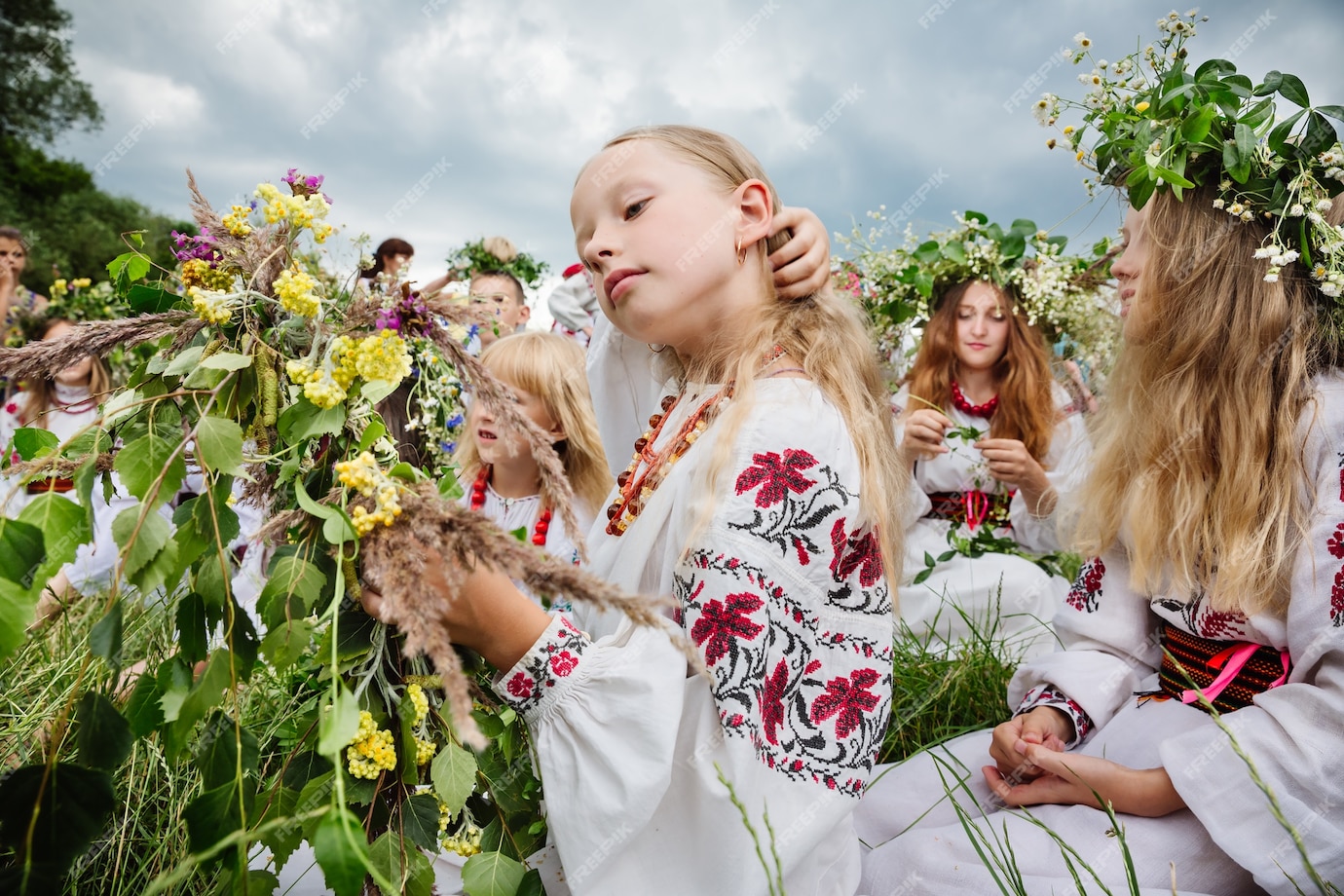 Premium Photo Ivana Kupala Night Also Known As Ivan Kupala Day A Slavic Celebration Of