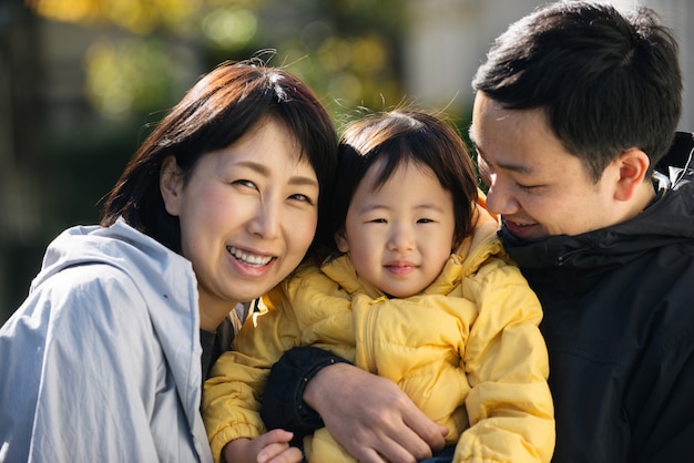 Premium Photo | Japanese family in tokyo