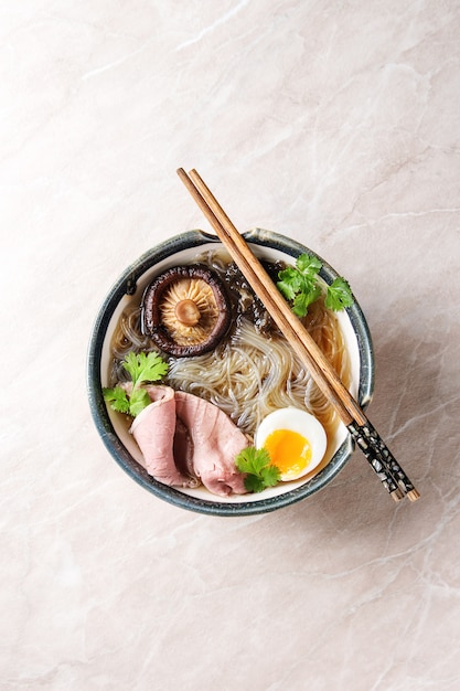 Premium Photo | Japanese noodle soup