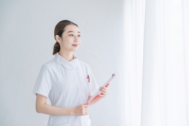 Premium Photo Japanese Nurse