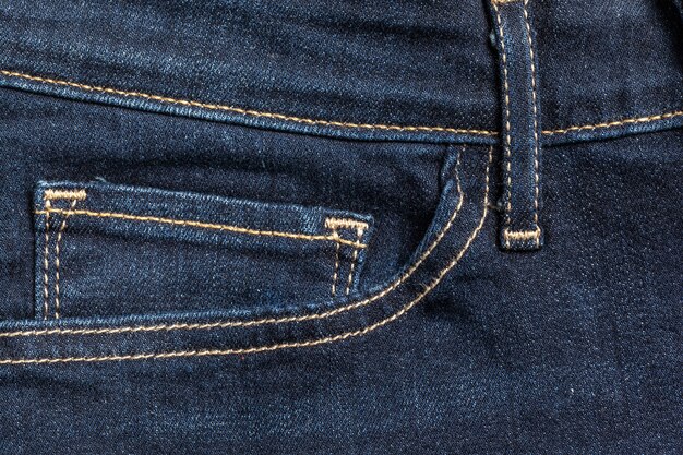 Premium Photo | Jeans close-up