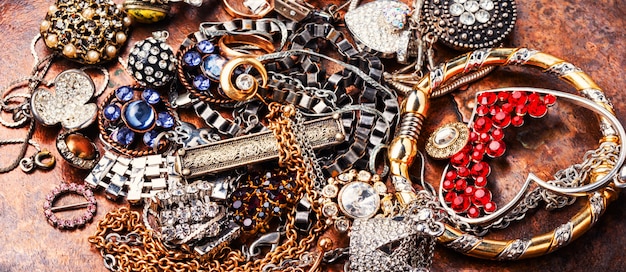 Premium Photo | Jewelry and bijouterie.