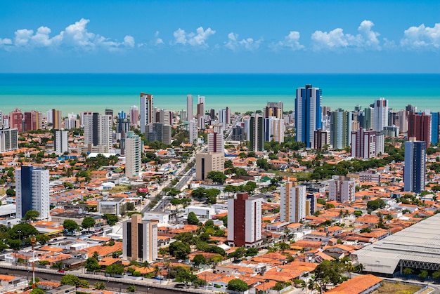 Premium Photo | Joao pessoa paraiba brazil on november 18 2007 aerial ...