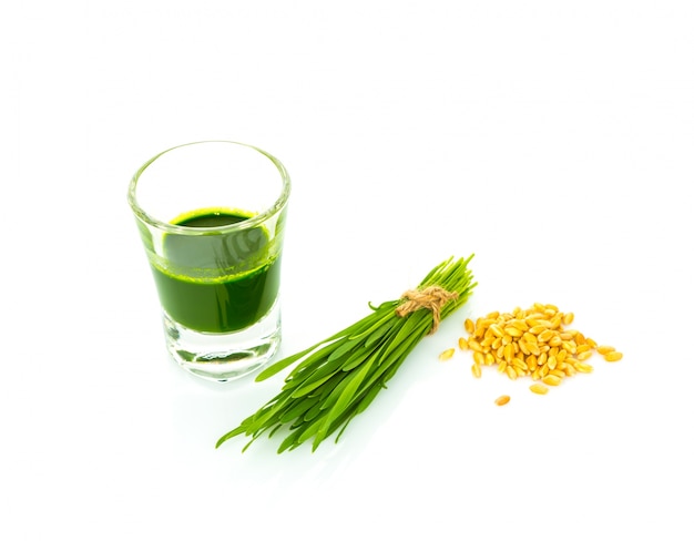 Juice of asparagus and seeds Free Photo