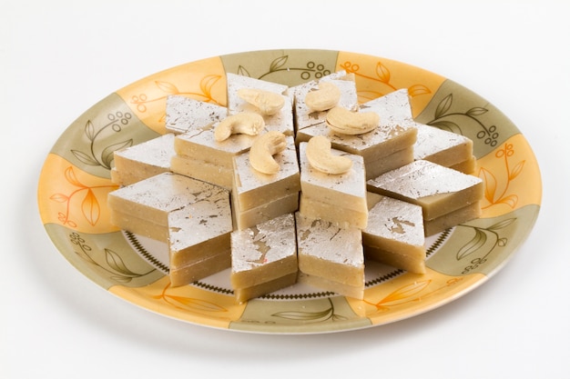 Premium Photo | Kaju katli