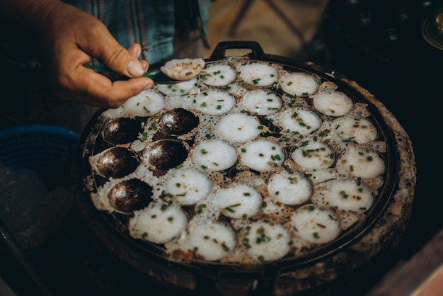 Premium Photo Kanom Krok Kind Of Thai Sweetmeat Coconut Milk