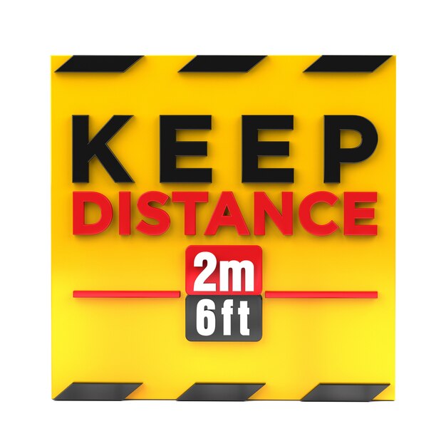 premium-photo-keep-social-distance-2-meters-6-feet-policy-sign-3d