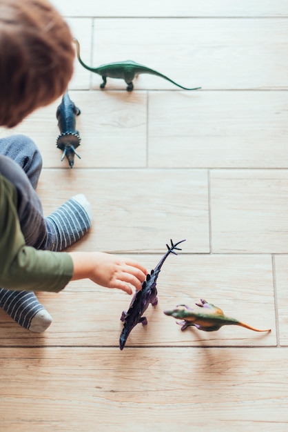 dinosaurs playing