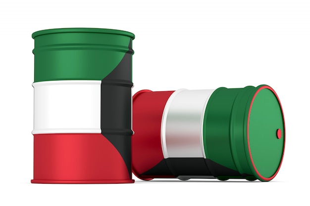 Download Free Kuwait Oil Styled Flag Barrels Isolated On White Premium Photo Use our free logo maker to create a logo and build your brand. Put your logo on business cards, promotional products, or your website for brand visibility.