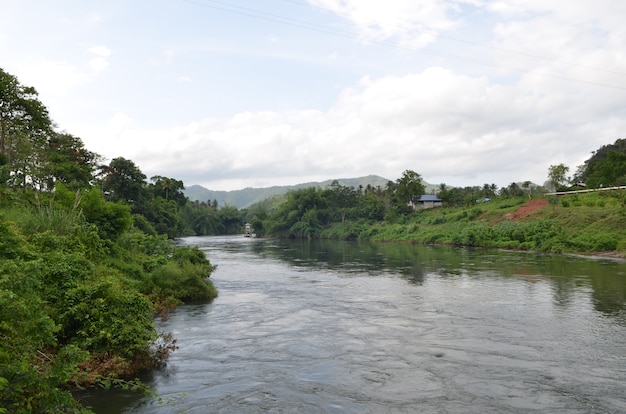 Premium Photo | Kwa river in kanchanaburi, thailand