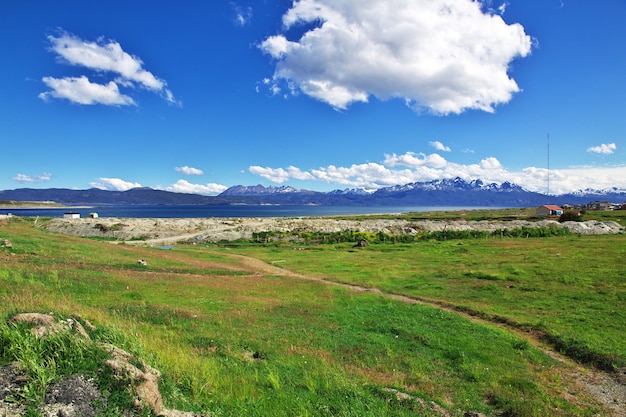 Premium Photo Landscape Of Tierra Del Fuego Close Ushuaia In Argentina