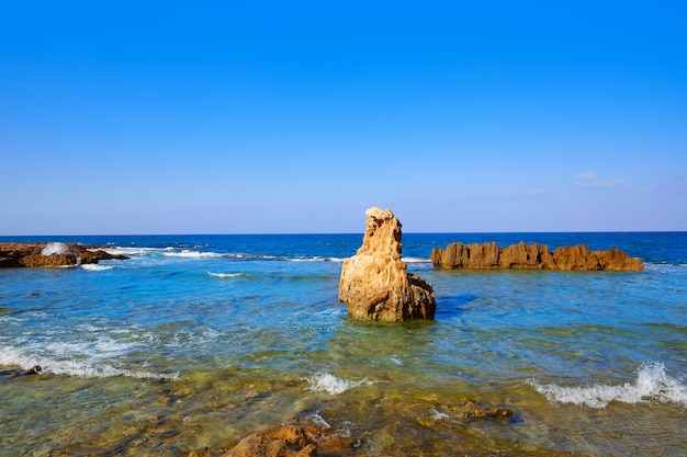 Premium Photo Las Rotas Beach In Denia Alicante