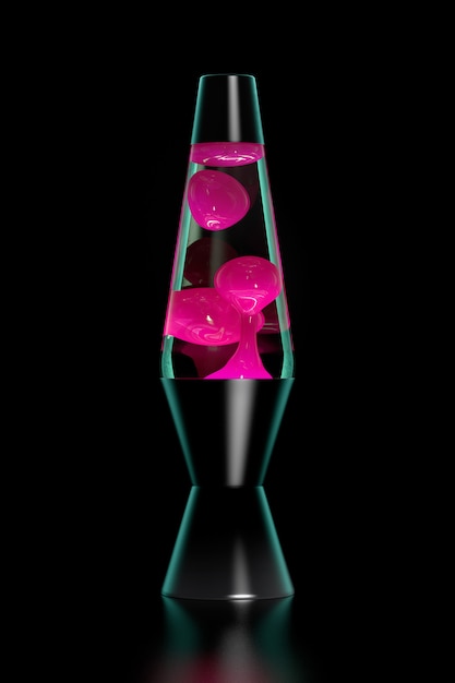 Premium Photo | Lava lamp