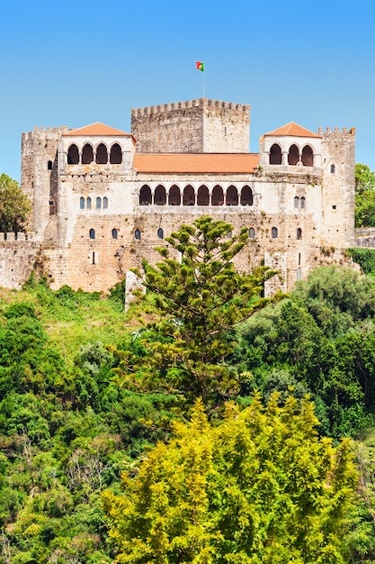 Premium Photo | The leiria castle is a castle in the city leiria in ...