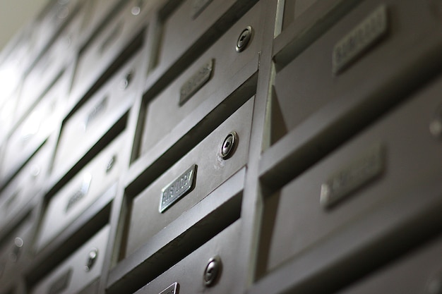 Premium Photo | Letter locker room