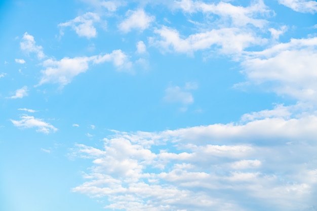Premium Photo | Light blue sky and clouds background